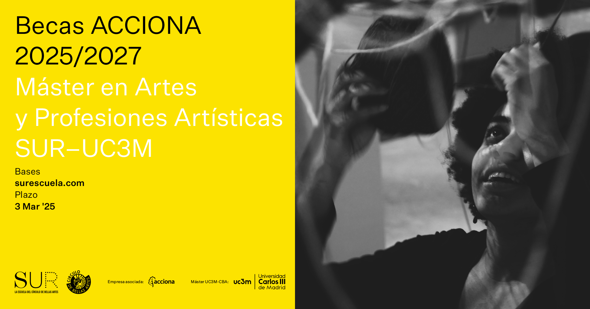 Cinco becas para el Mster en Artes y Profesiones Artsticas