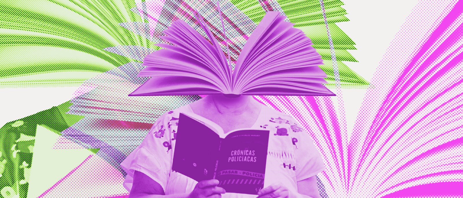 Cabeza de libro con Carmen Gonzlez Huguet