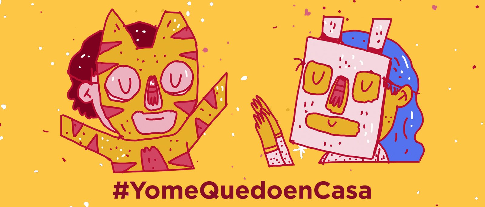 YoMeQuedoEnCasa con Chispas