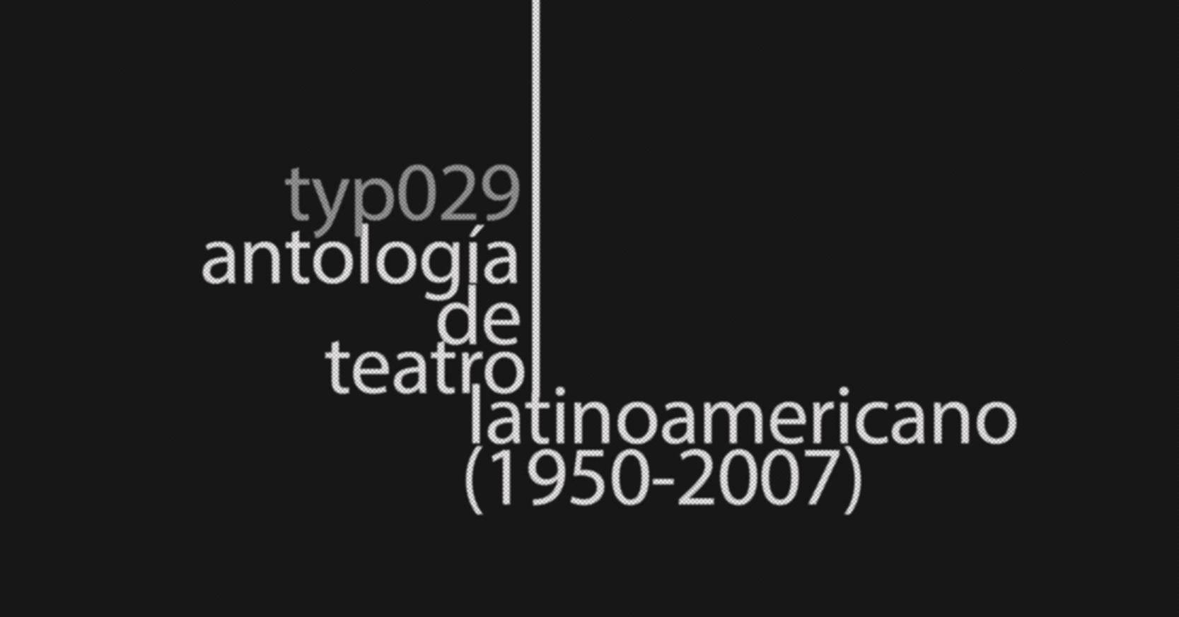Antologa del teatro latinoamericano