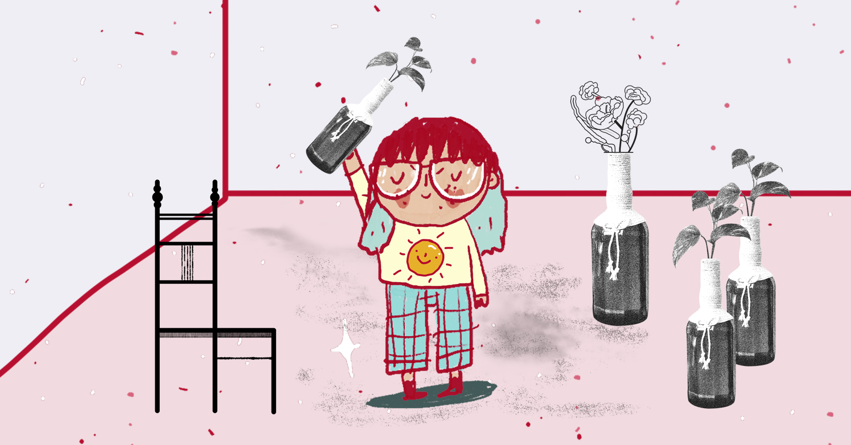 Recreando con vidrio