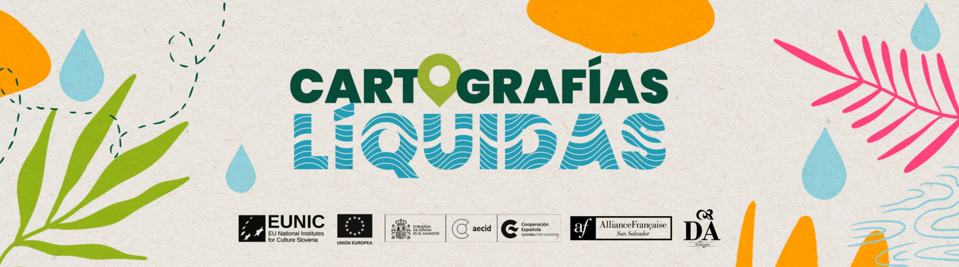 Cartel Cartografías Líquidas