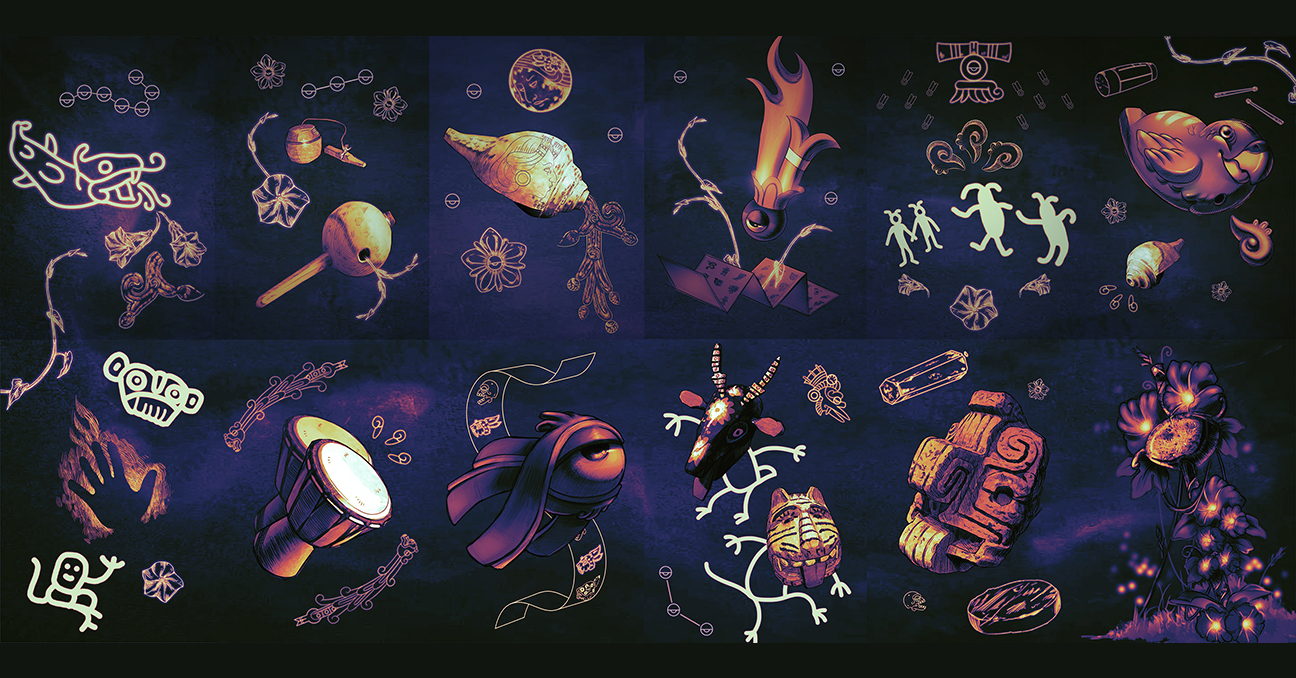 Ilustración completa de Gonzalo Vásquez para la imagen del CCESV en 2026