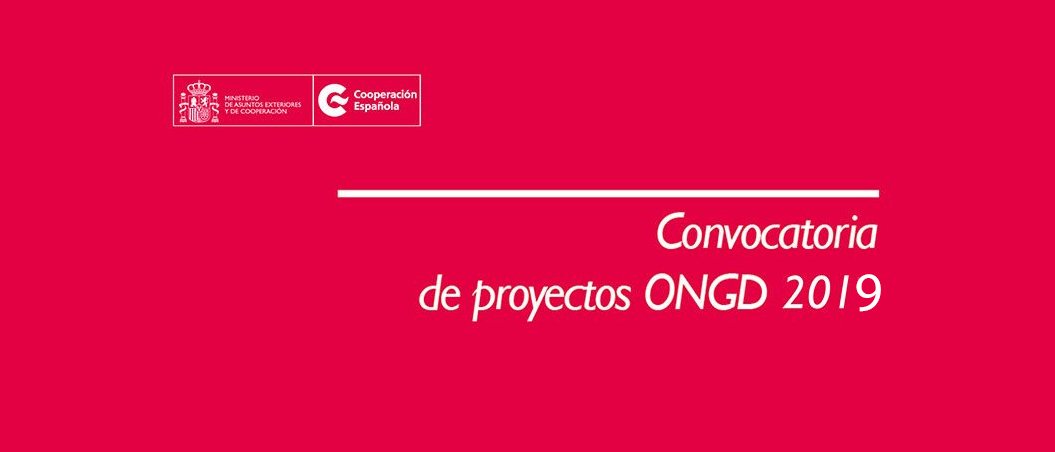 Subvenciones para Proyectos ONGD2019