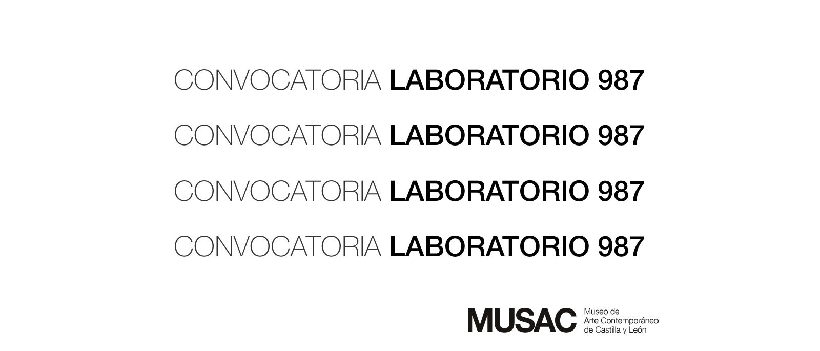 Convocatoria Laboratorio 987 en el MUSAC Museo de Arte Contemporneo de Castilla y Len Espaa