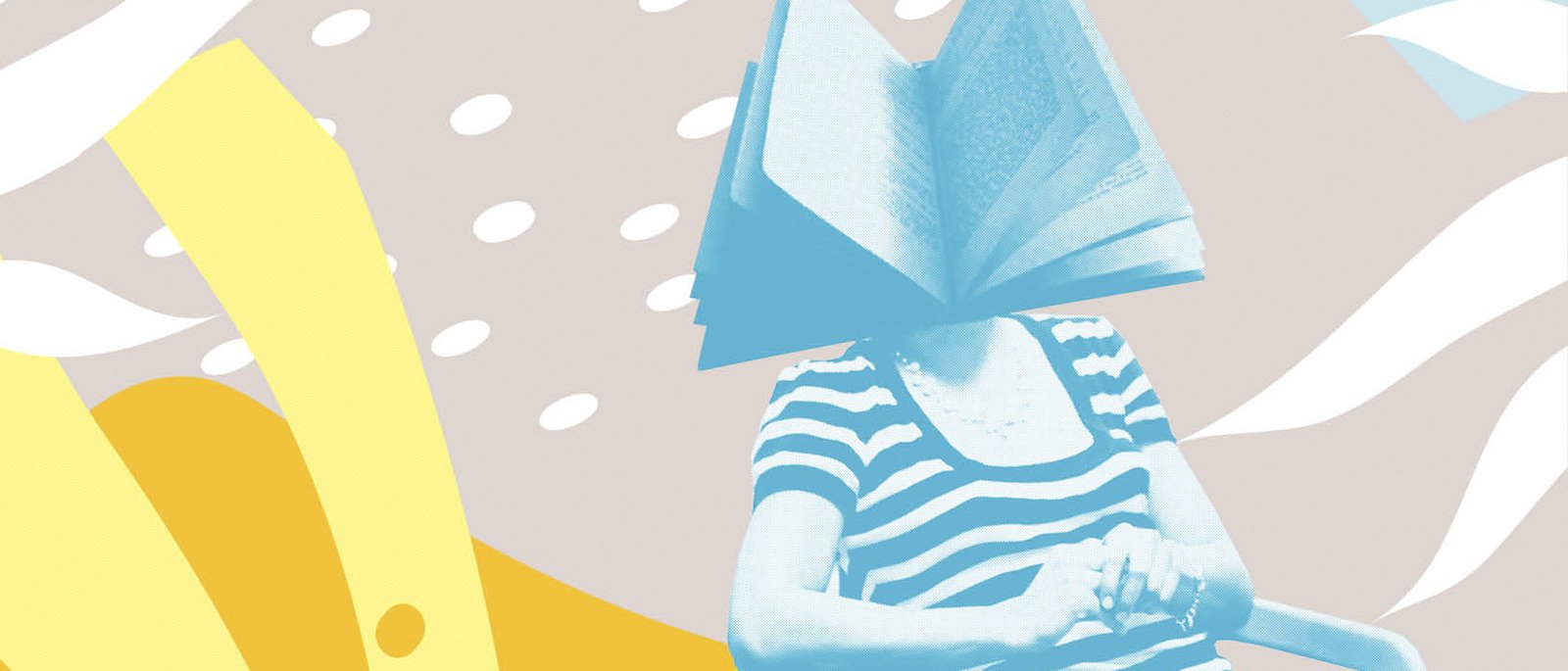 Cabeza de libro con Krisma Manca