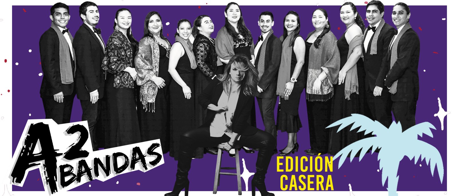 A2Bandas casero con Pamela Robin y Collectio Vocum