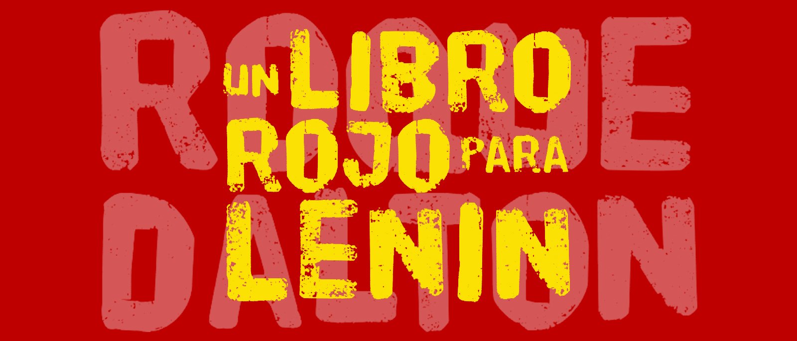 Un libro rojo para Lenin