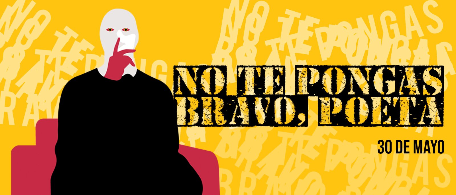 Da 2 Festival de Poesa No te pongas bravo poeta