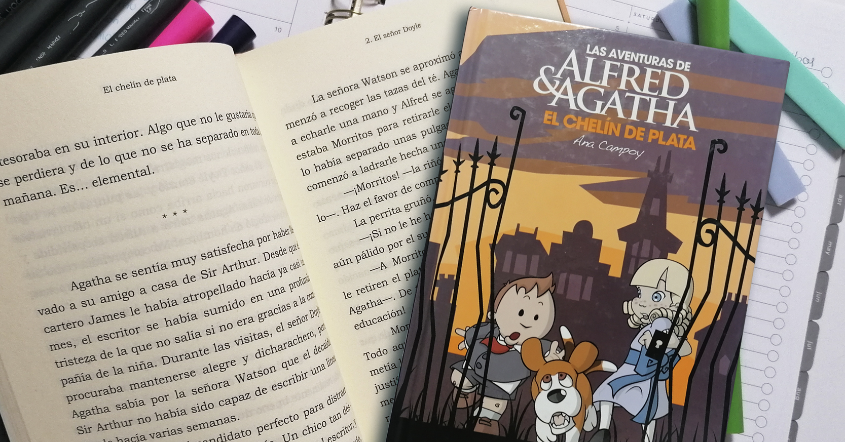 Las aventuras de Alfred y Agatha El Cheln de Plata