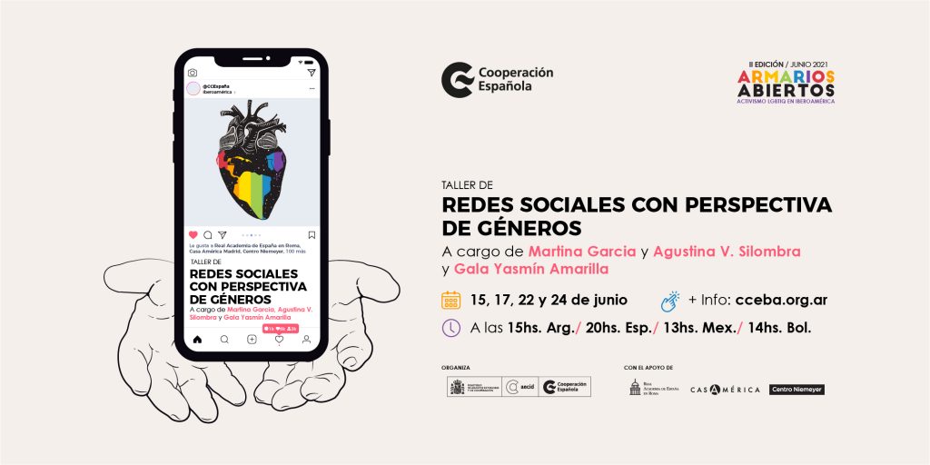 Taller online Redes Sociales con Perspectiva de Gnero y Diversidad
