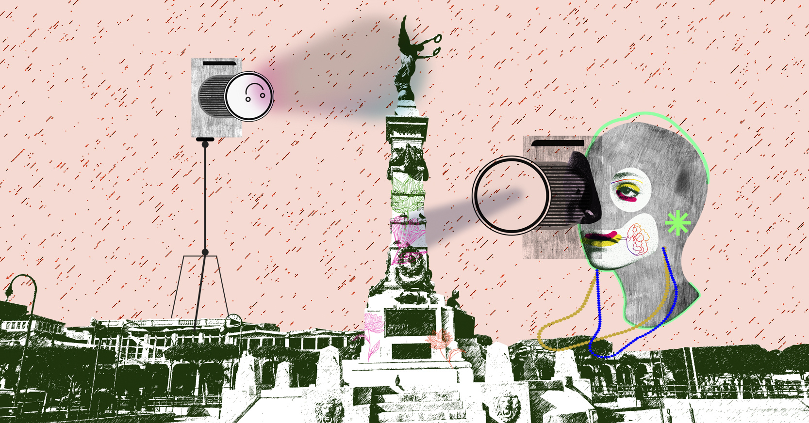 Taller de videoarte Proyeccin mapping la refraccin de la luz