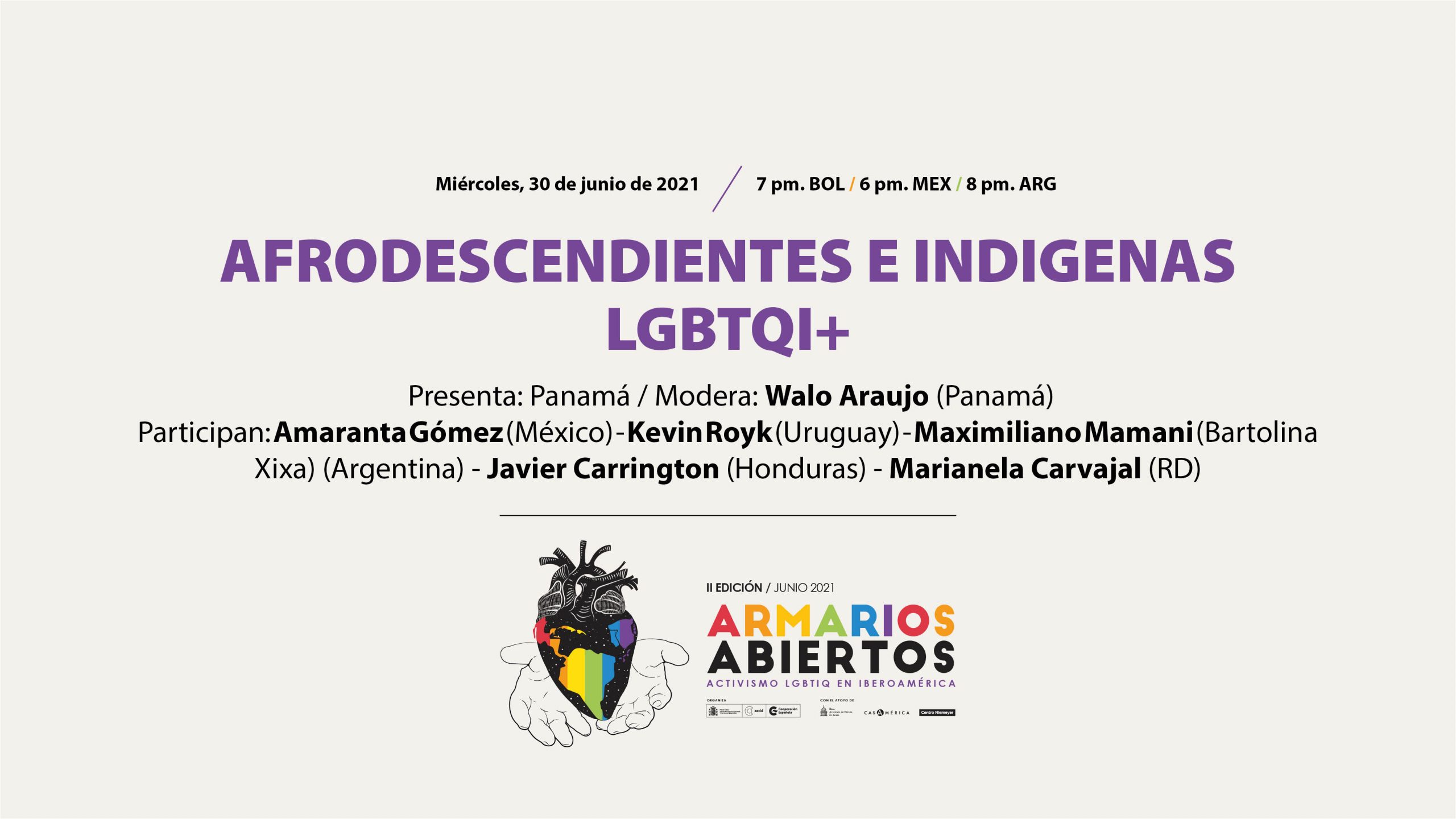 Afrodescendientes e indgenas LGBTIQ