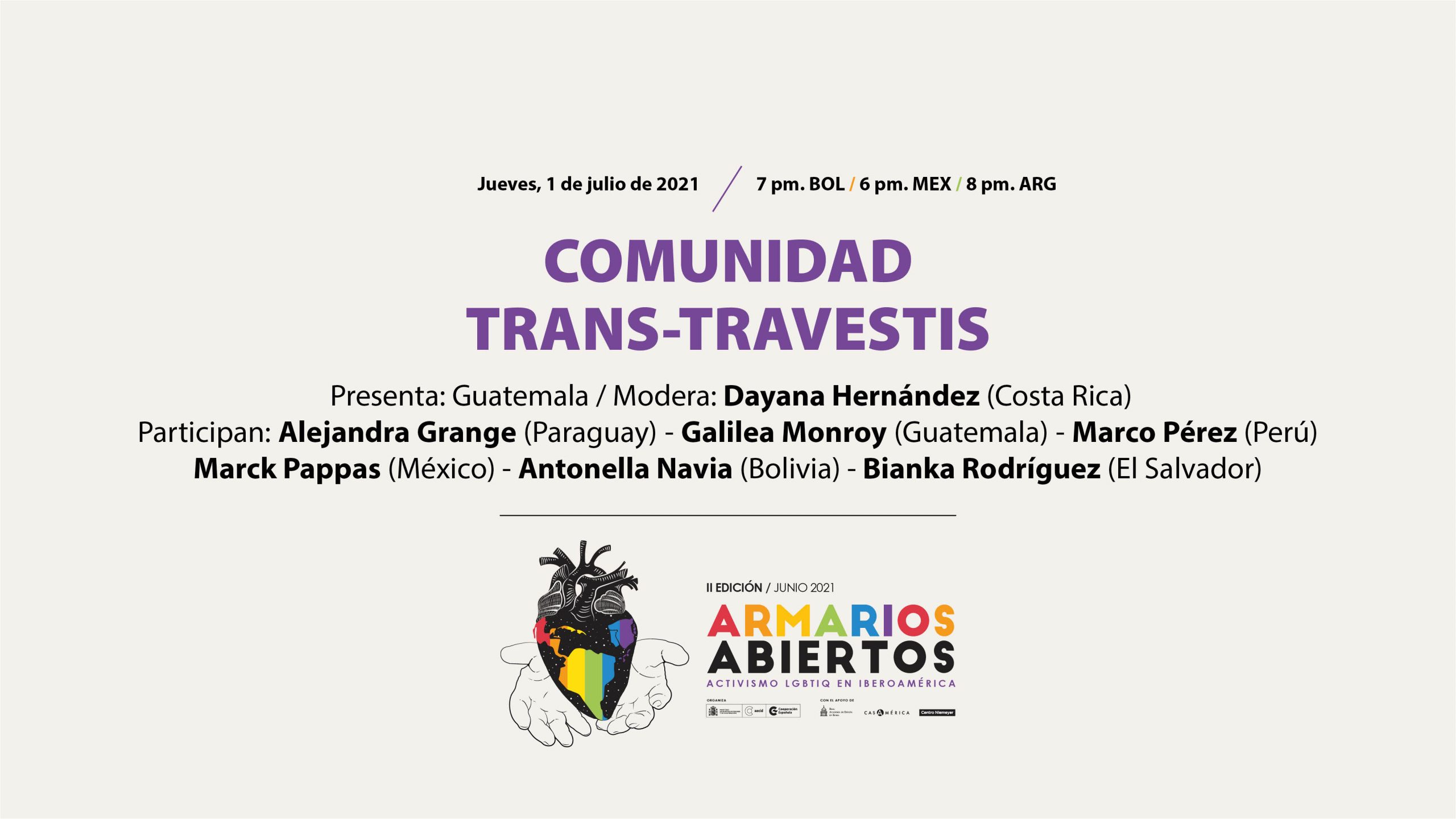 Comunidad trans travestis