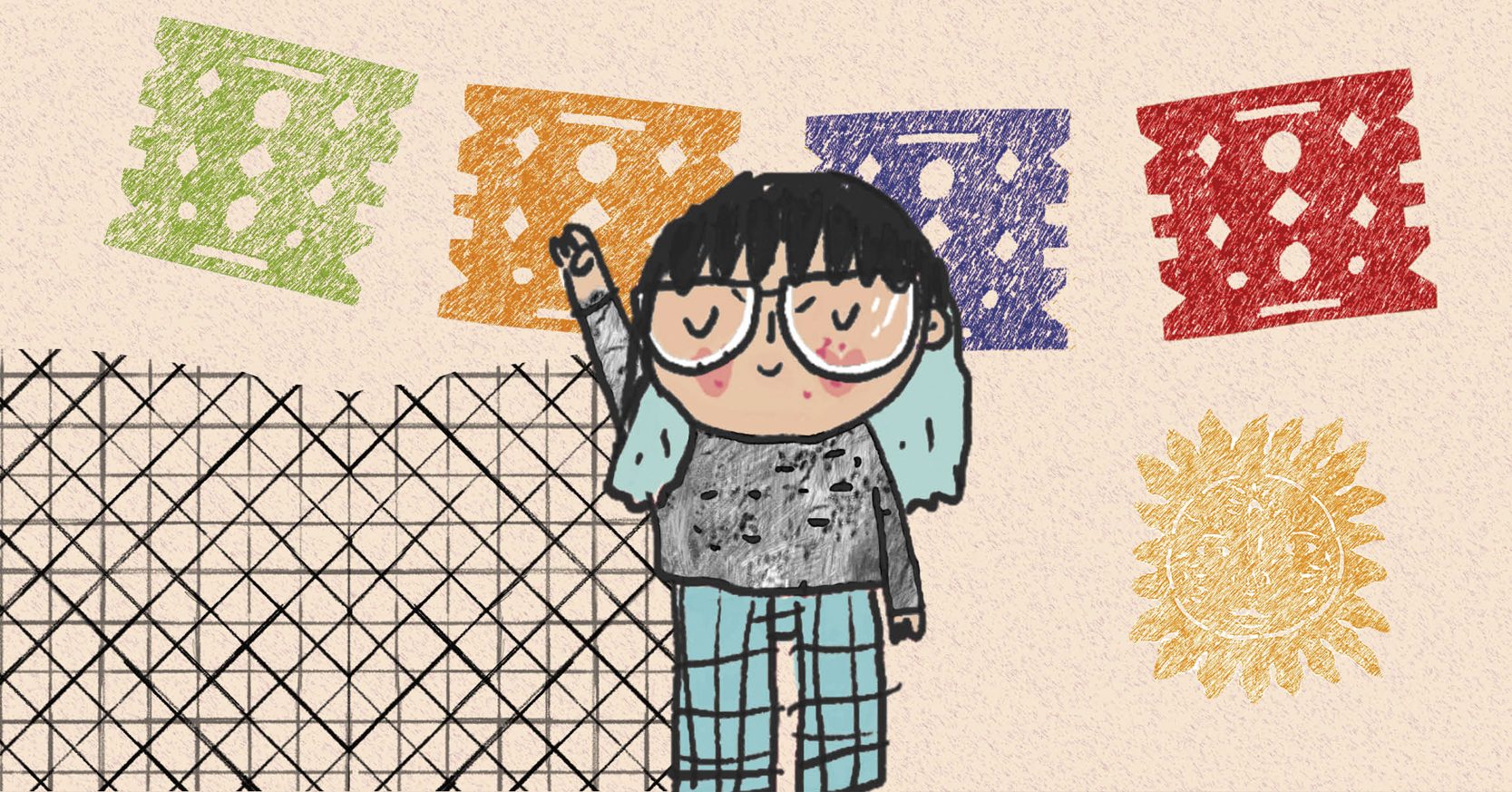 Construyamos sueos Taller de Papel picado para nias y nios