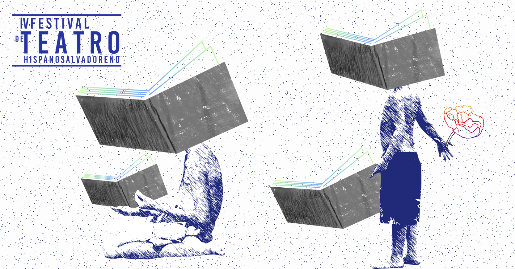 Cabeza de libro con Escena Norte