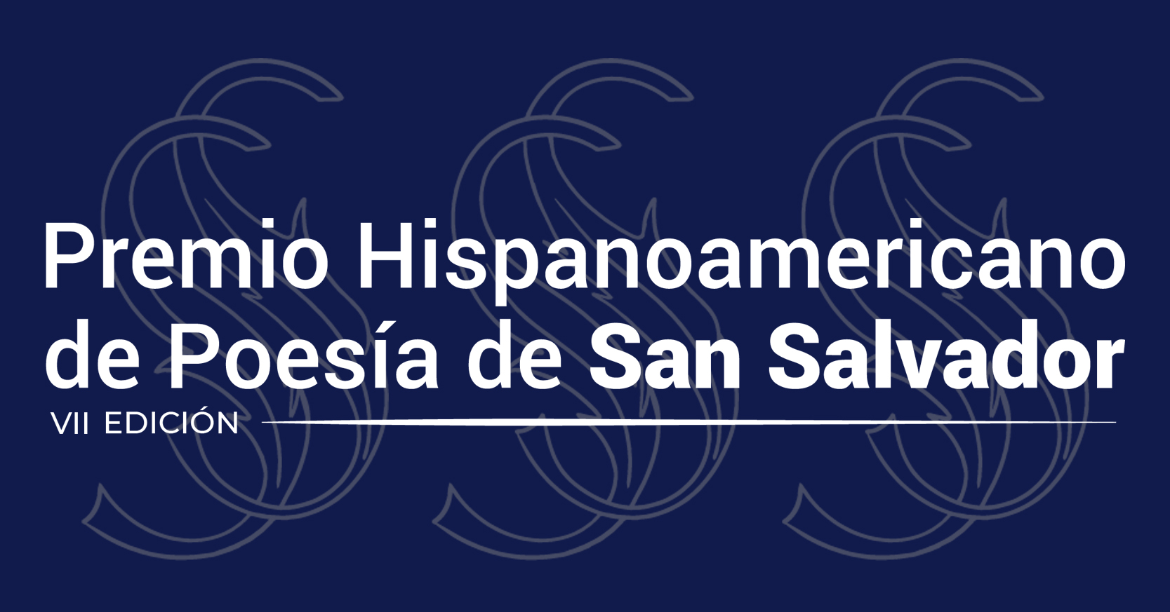 VII Premio Hispanoamericano de Poesa de San Salvador