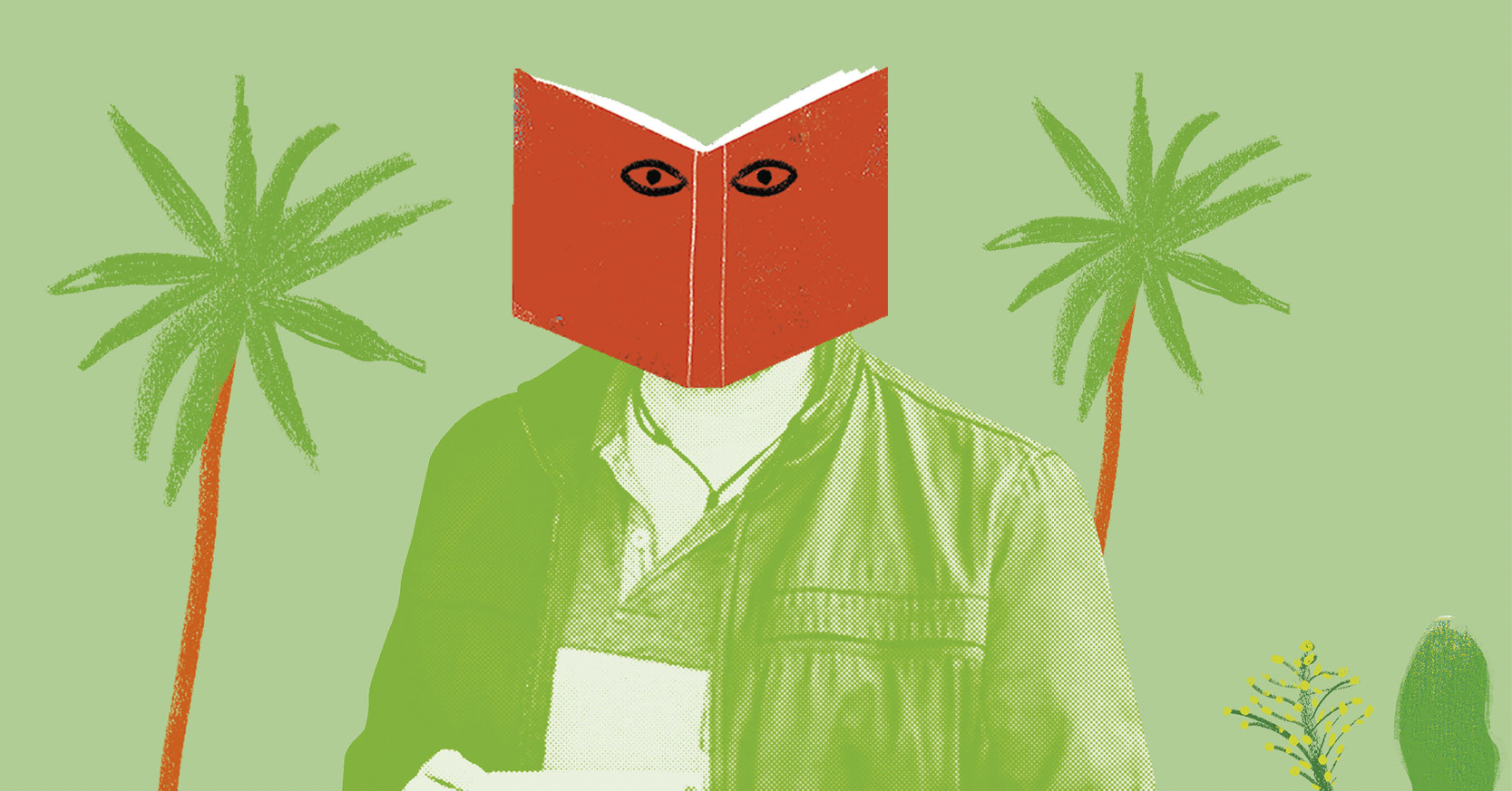 Cabeza de libro con Mauricio Orellana