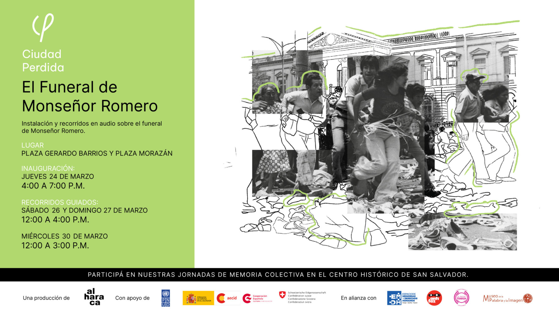 Ciudad Perdida El funeral de Monseor Romero