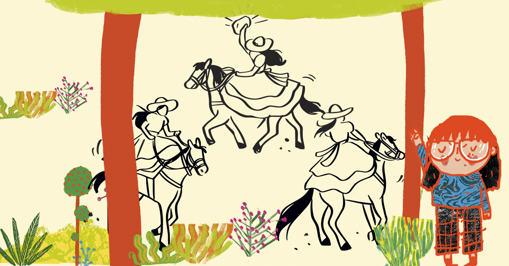 Emancipadas y emancipadoras Visita guiada y actividad de ilustracin para peques