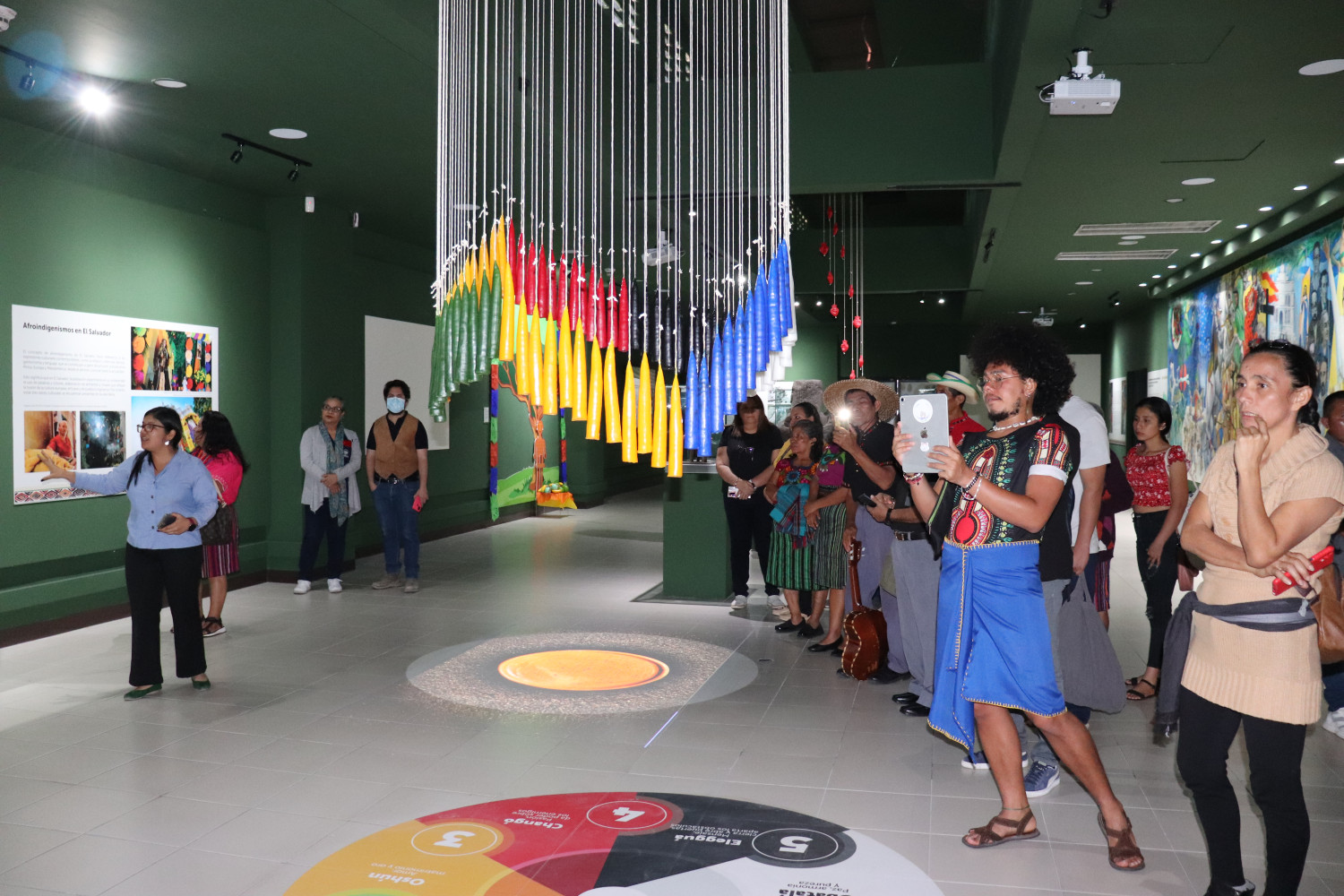 Sala renovada en el MUNA