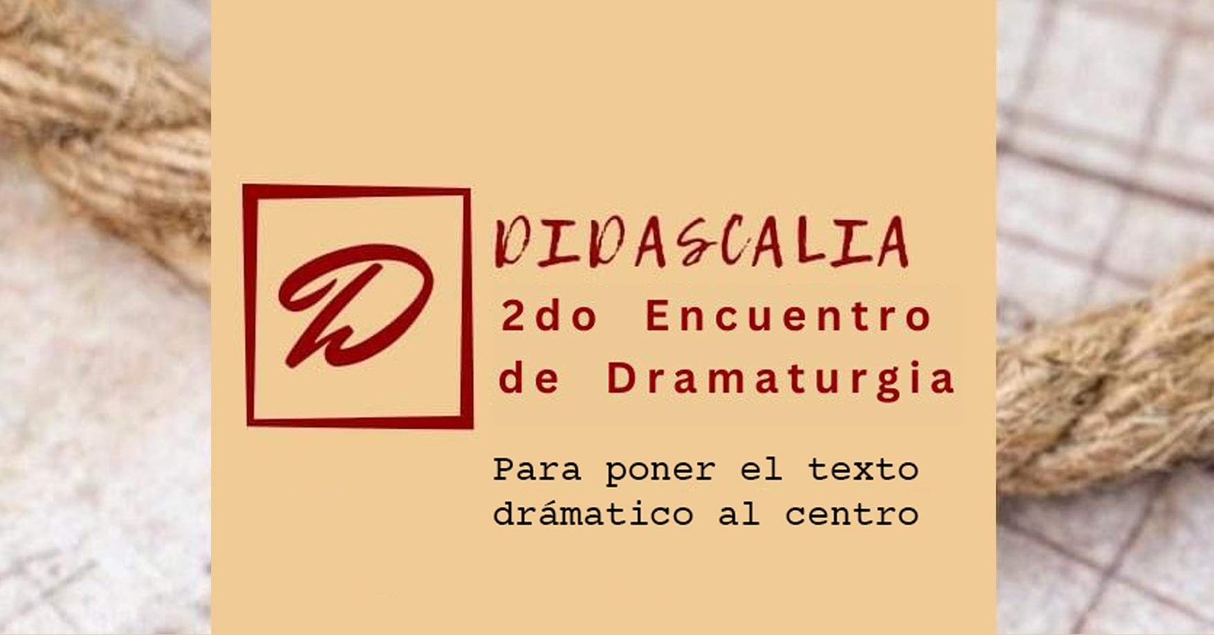 Didascalia Segundo Encuentro de Dramaturgia