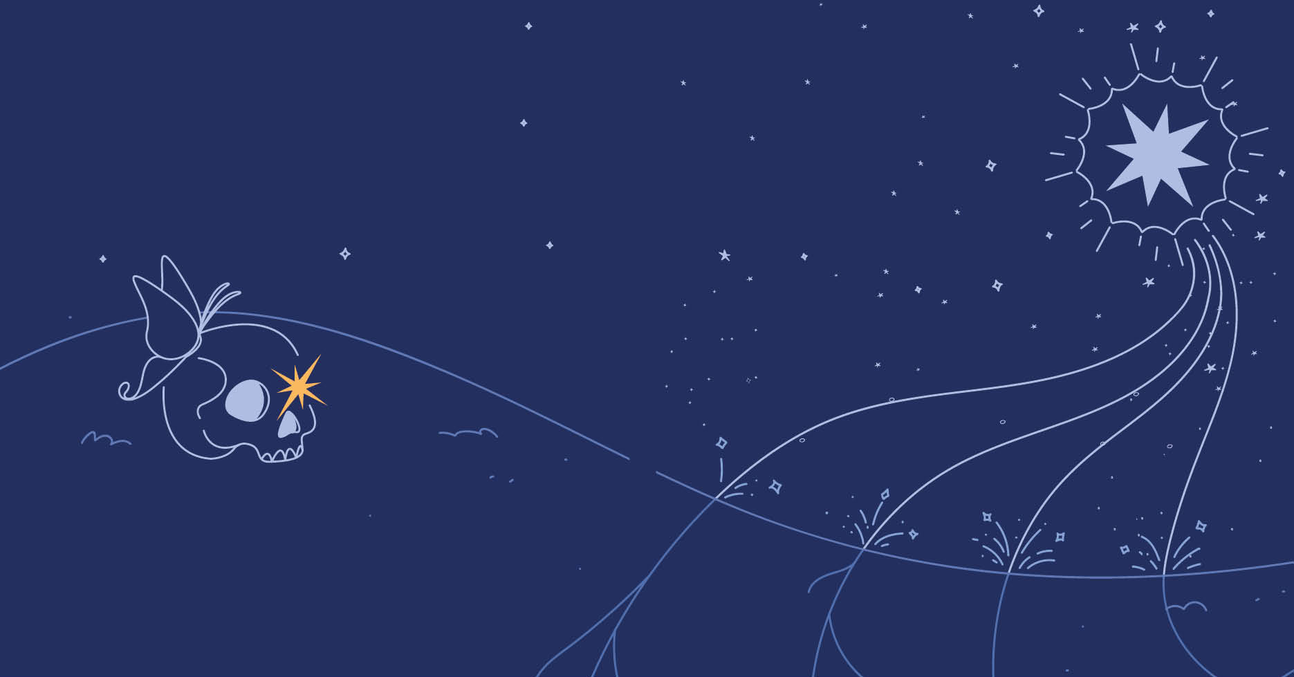 Estrellas que nacen en cunas de polvo