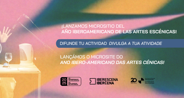 Cartel Año Iberoamericano de las Artes Escénicas