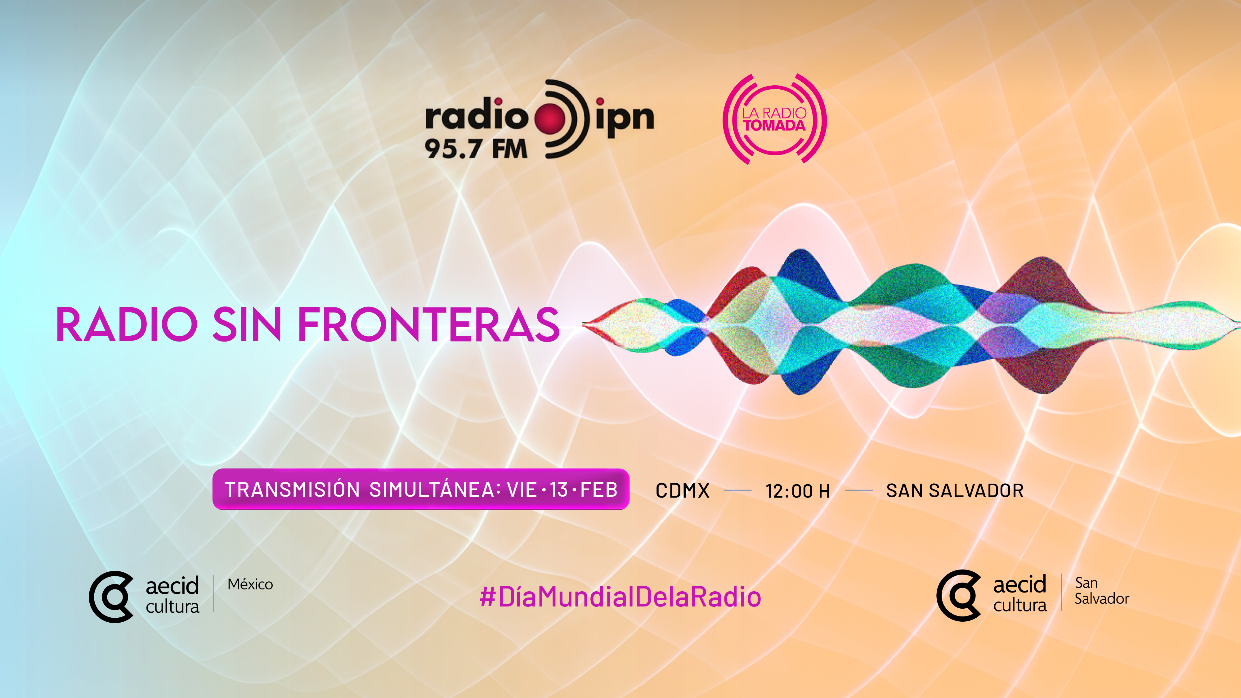 Emisión conjunta en el Día Mundial de la Radio: Por una radio sin fronteras