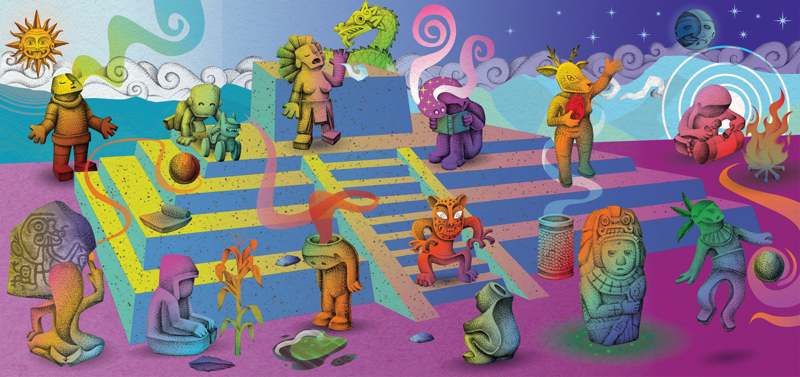 Ilustración de la programación 2024 del CCESV