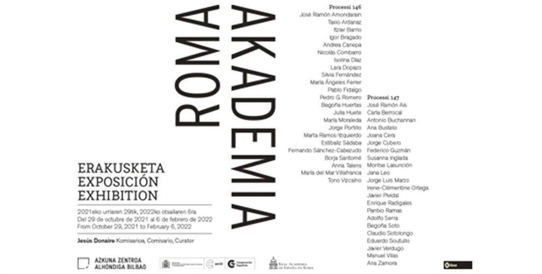 Azkuna Zentroa presenta la exposición \u201cRoma Akademia\u201d con los proyectos artísticos de 45 residentes en la Academia de Roma